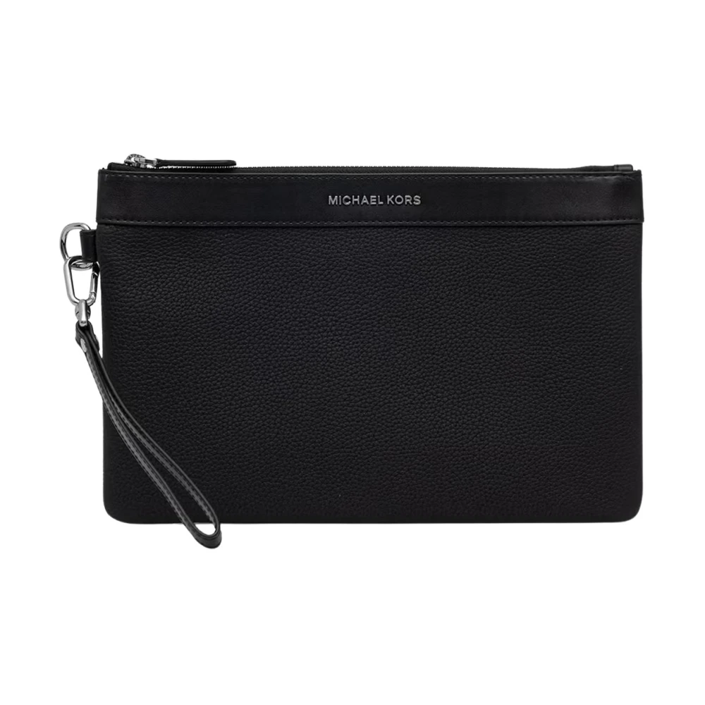 Michael Kors Uomo Nero - Marsupio Clutch Da Viaggio - Bags - One Size - Immagine 4