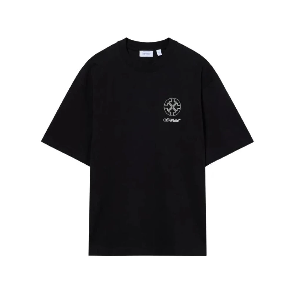 Off White Uomo Nero Top, 2XL, New,