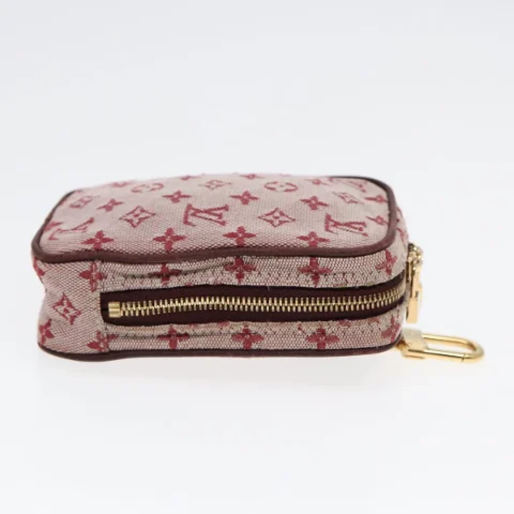 Louis Vuitton Vintage Pre-owned Canvas clutches Pink Dames