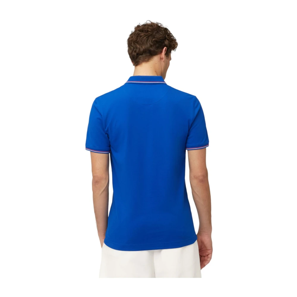 Harmont & Blaine Polo Korte Mouw Blue Heren