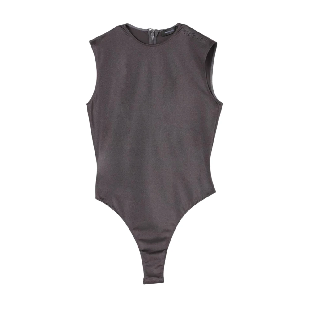 Mugler - Tops > Body - Gray - Mugler - Modalova