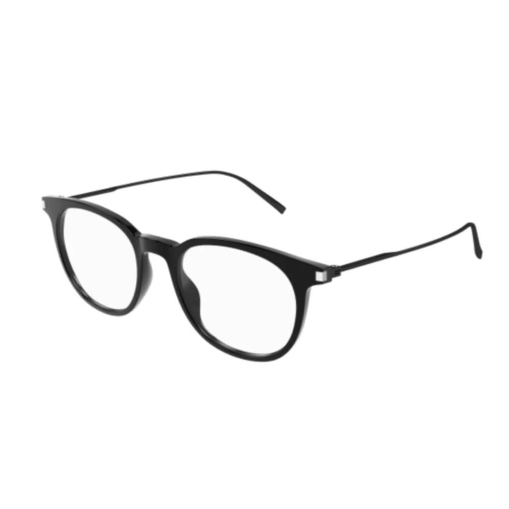 Saint Laurent Elegante Leren Schoudertas Black Unisex