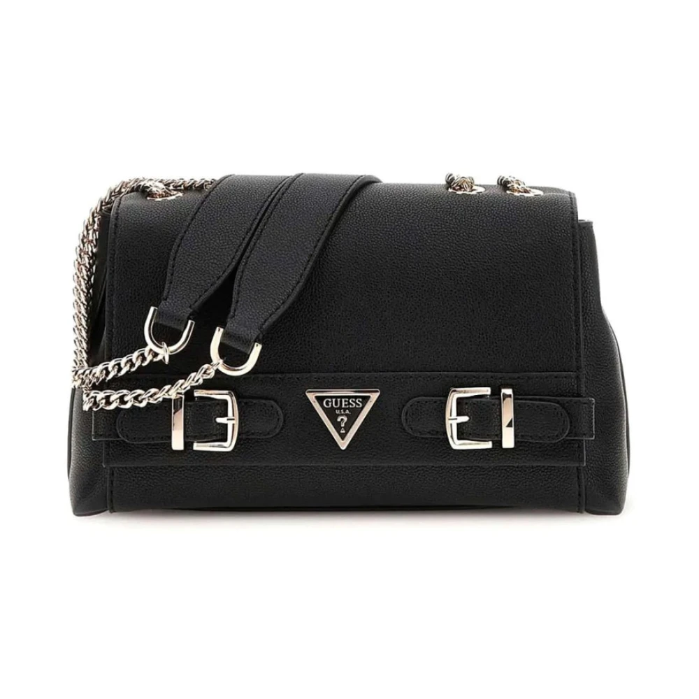 Guess Eco Ali Schoudertas Zwart Black Dames