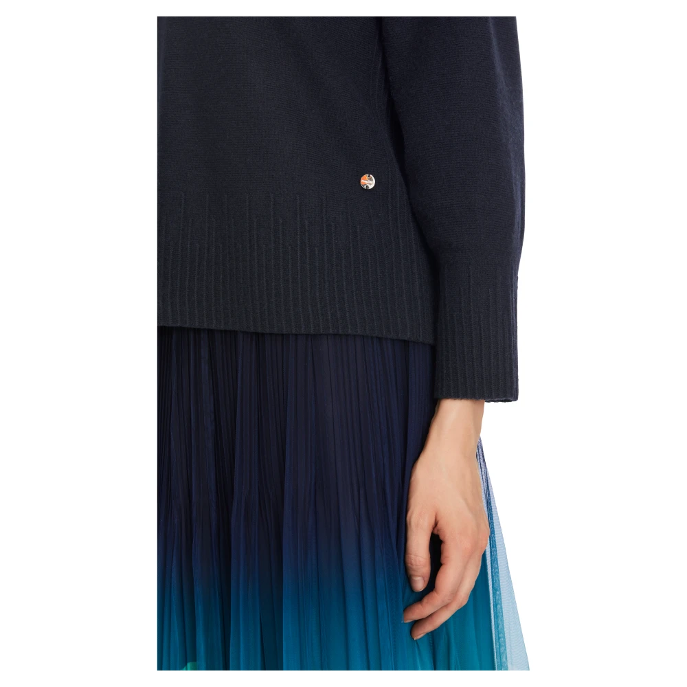 Marc Cain Gebreide Trui Blue Dames