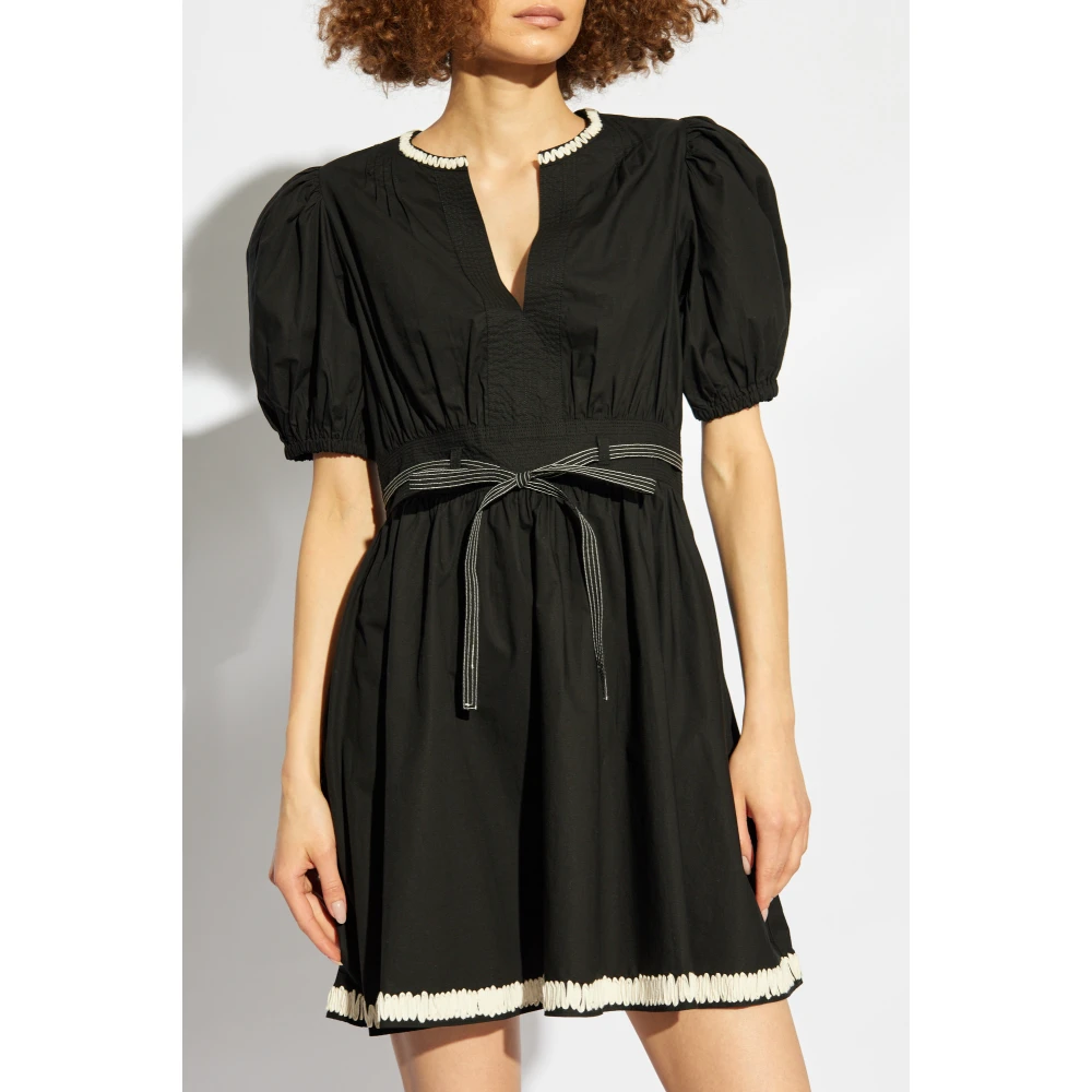 Ulla Johnson Jurk met strikken Black Dames