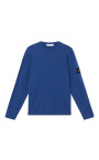 blue-sweaters-with-flat-neckline