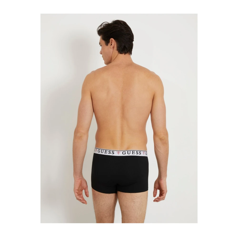 Guess 3 Katoen Stretch Boxers Zwart Multicolor Heren
