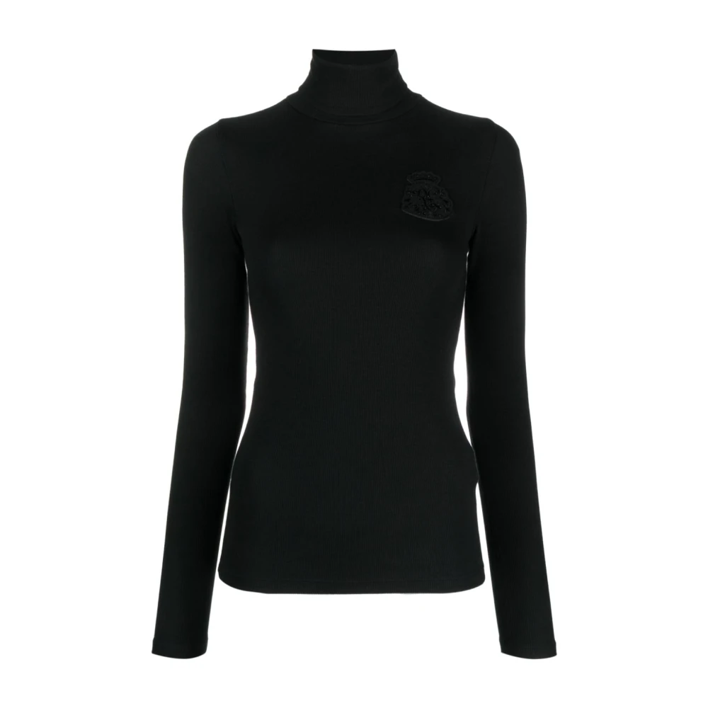 Ralph Lauren Zwarte Sweatshirts voor Dames Aw23 Black Dames