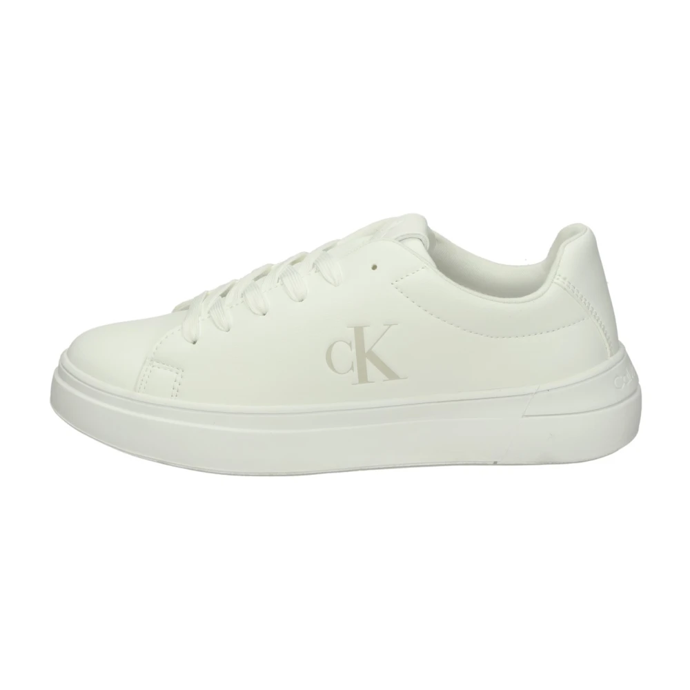 Calvin Klein Jeans Lage Sneakers met Verwijderbare Binnenzool Dames Schoenen Wit