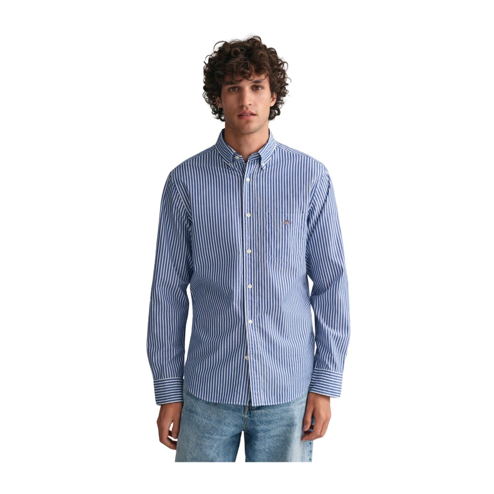 Gant Regular fit randig skjorta Blue, Herr