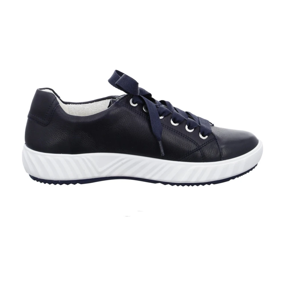 ara Blauwe Wijde Pasvorm Dames Sneaker Dames Schoenen