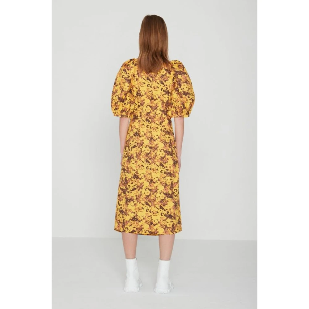 Remain Birger Christensen Bohemian Katoenen Jurk Solar Power Combo Multicolor Dames