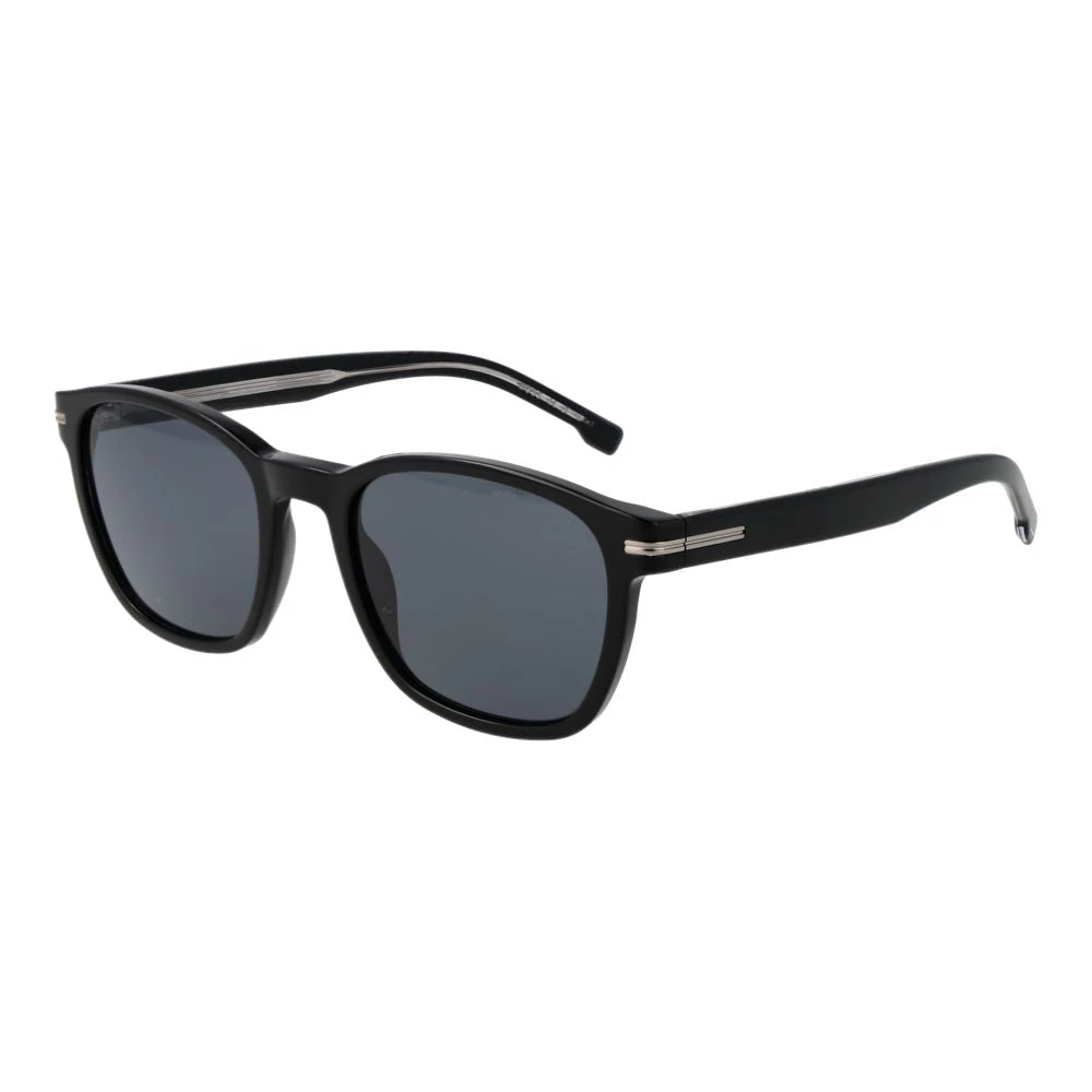 Hugo Black Sunglasses Panto Style - Unisex - Sunglasses - 52 Mm - Accessories
