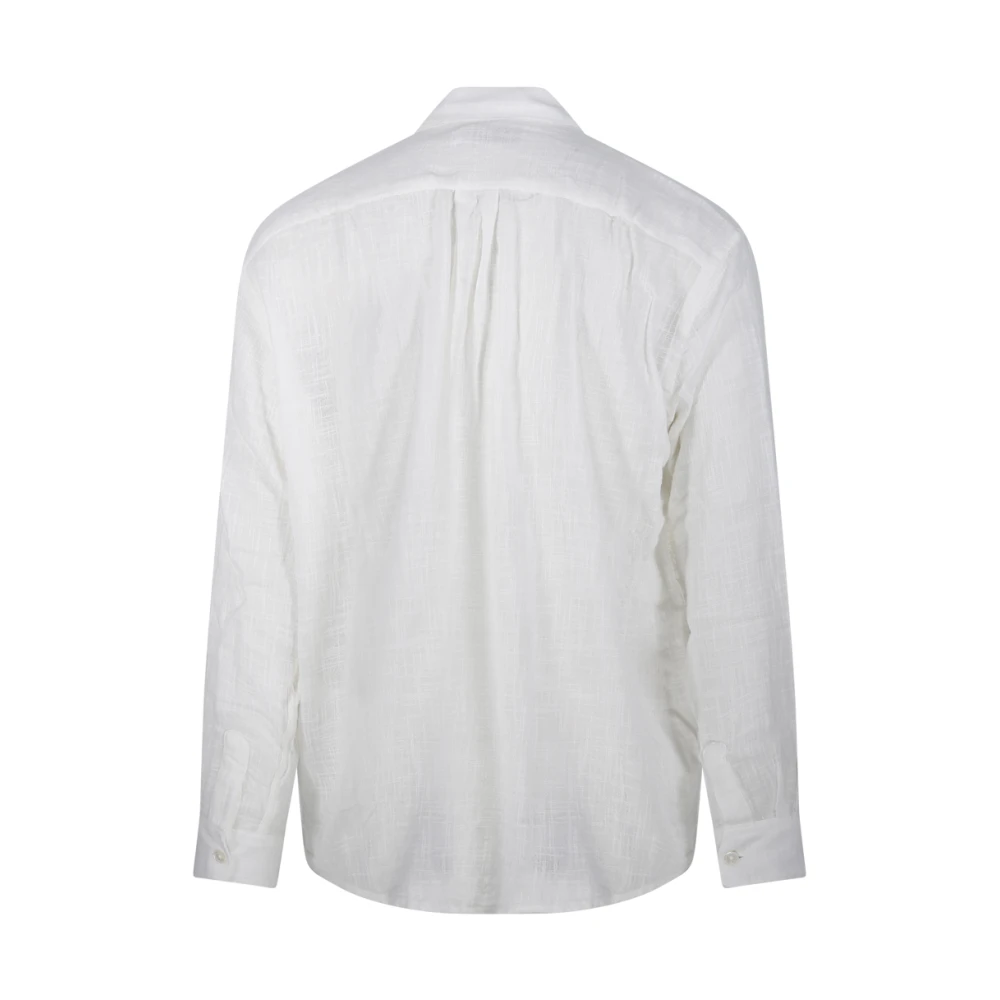 Our Legacy Air Cotton Coco Shirt White Heren