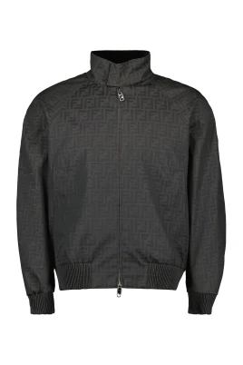 Taupe Nylon Jacka Höst-Vinter Kollektion