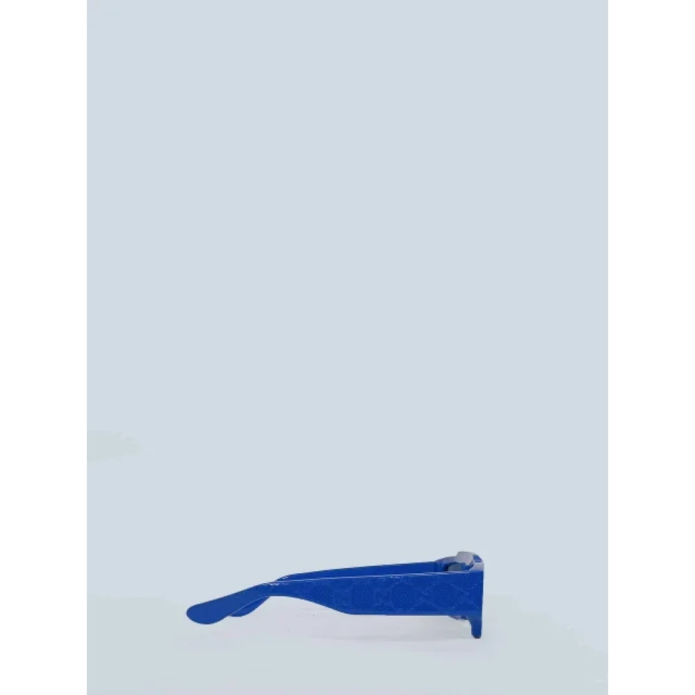 Gucci Vintage Pre-owned Fabric sunglasses Blue Dames