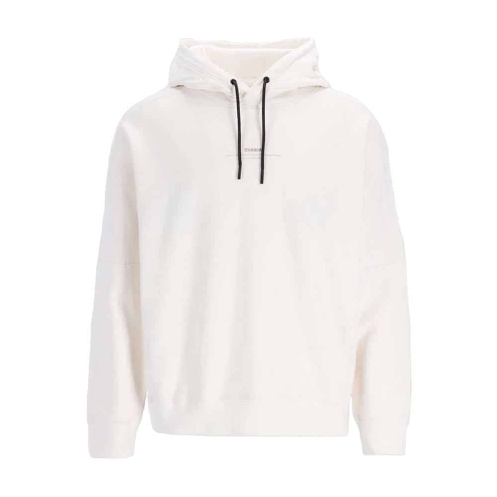 Chasin Burgemeester Hood Sweatshirt White Heren