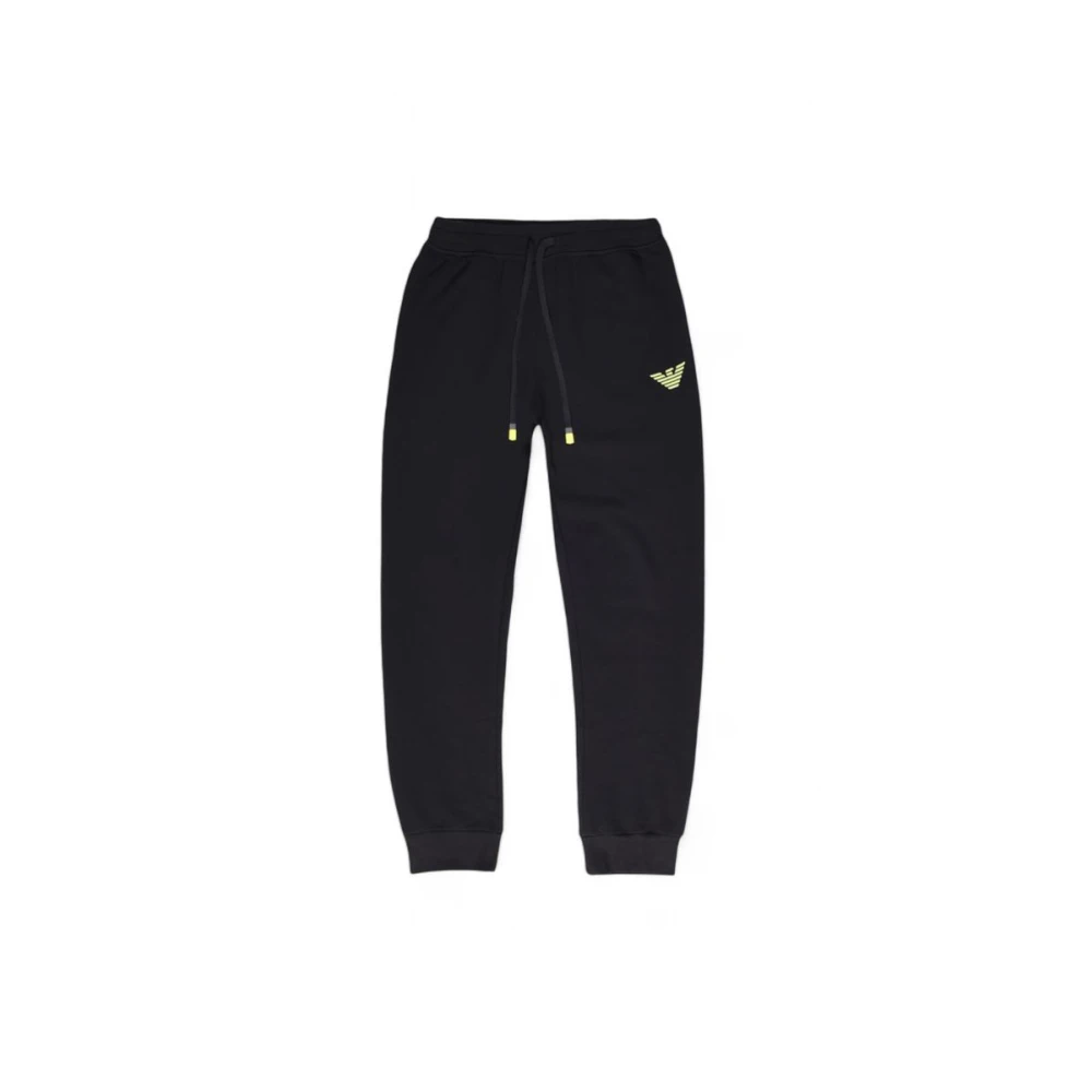 Emporio Armani Zwarte Katoenen Jeans & Broek Black Heren