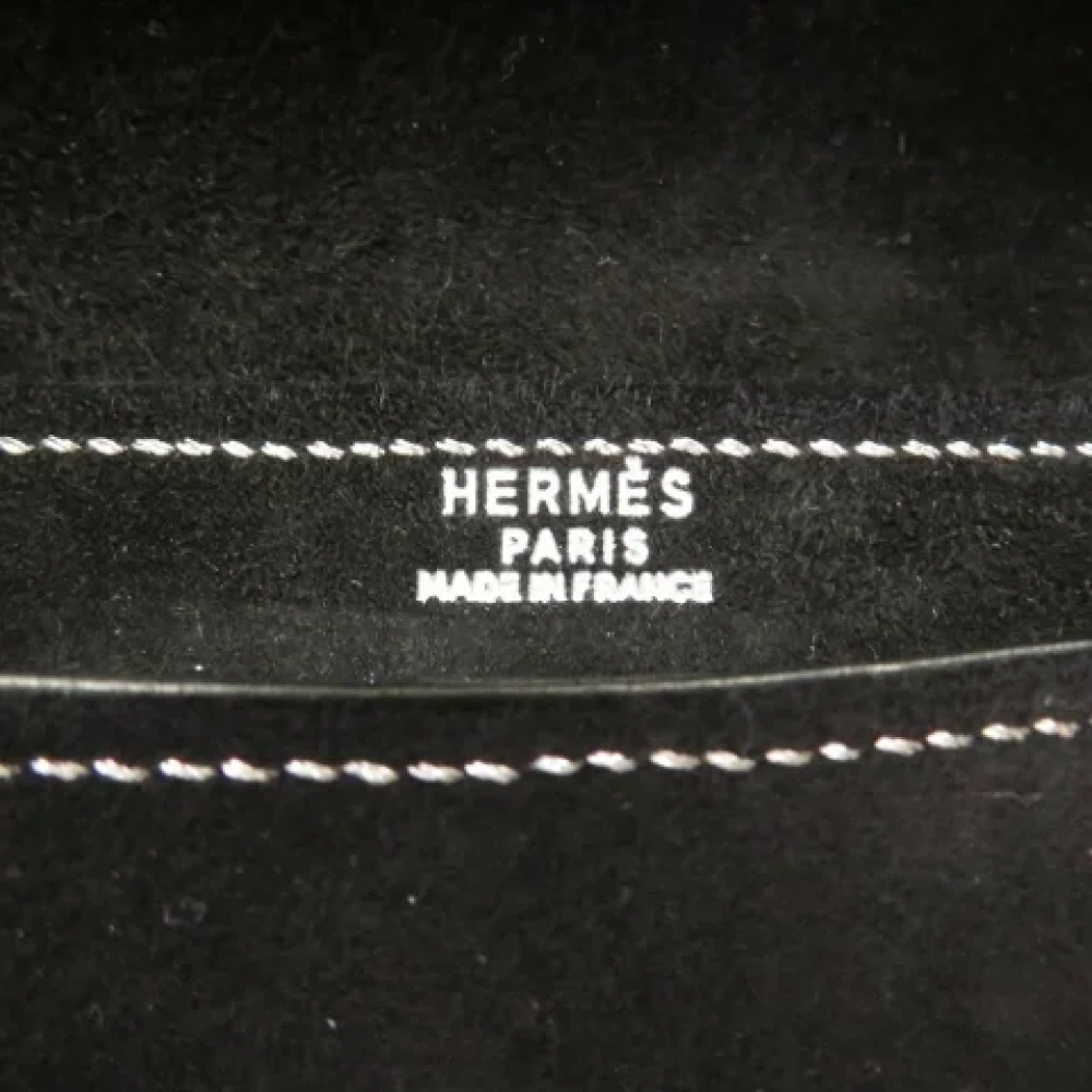 Hermès Vintage Pre-owned Fabric clutches Black Dames