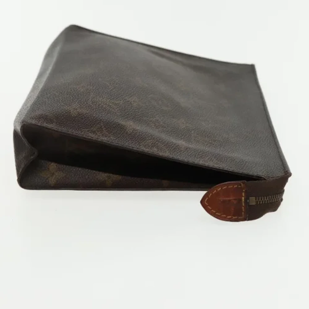 Louis Vuitton Vintage Pre-owned Canvas pouches Brown Dames