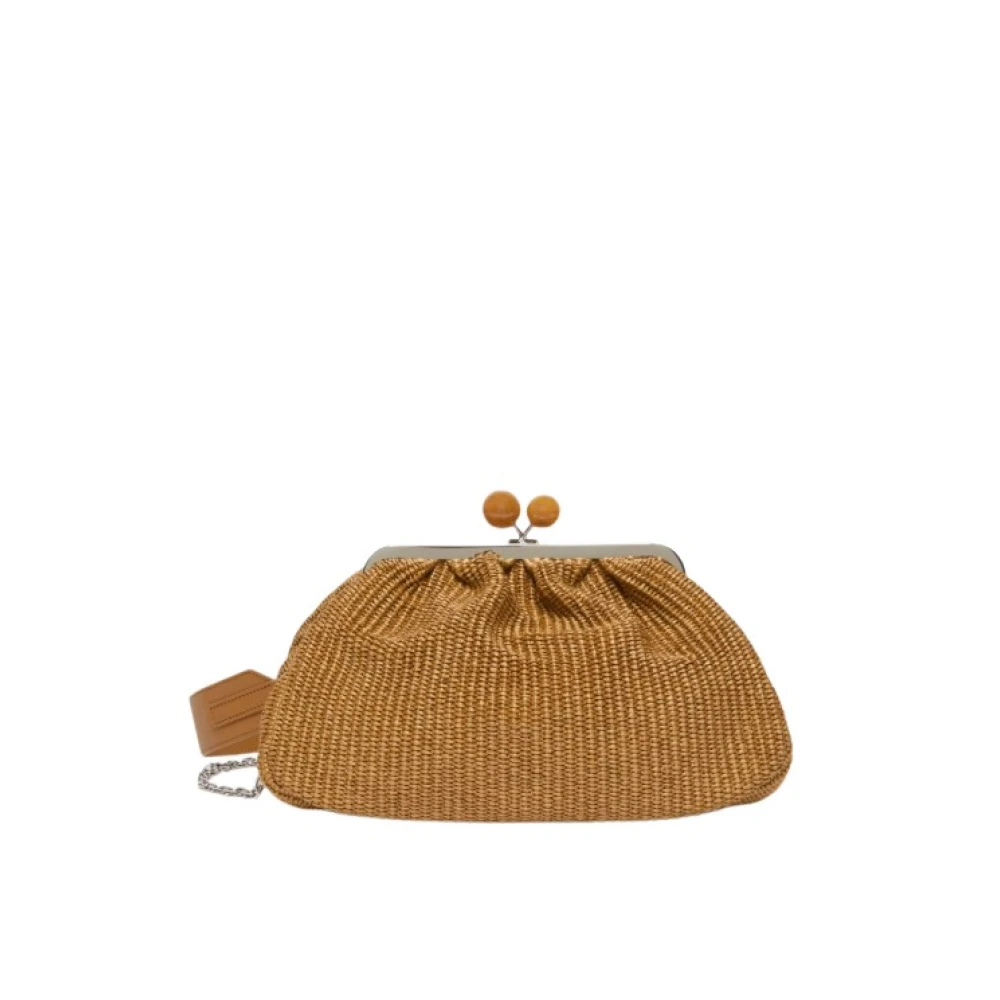 Weekend Max Mara Women's Orange Clutches, One Size, Pasticcino Bag