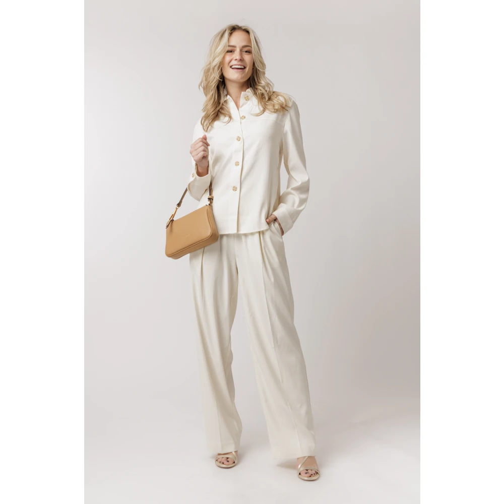 Samsøe Solitary Star Blouse Beige Dames