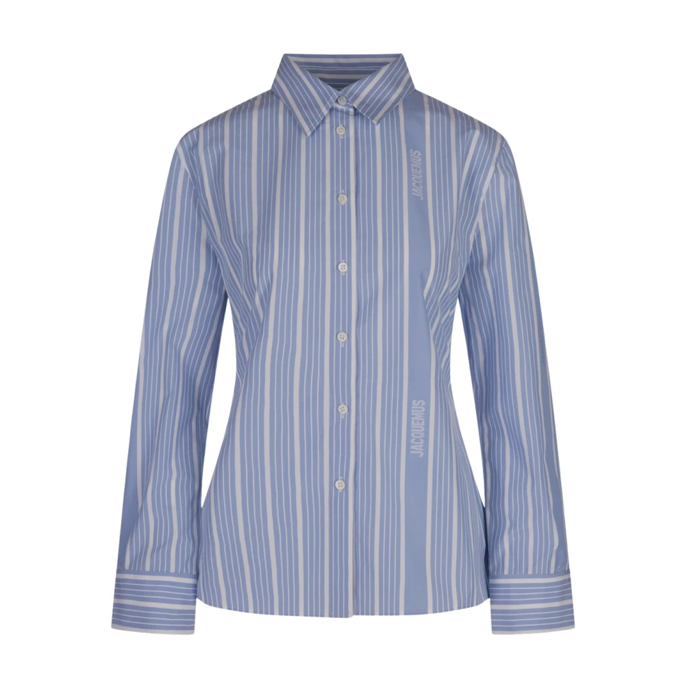 Jacquemus Stijlvolle Pak Overhemd Blue Dames