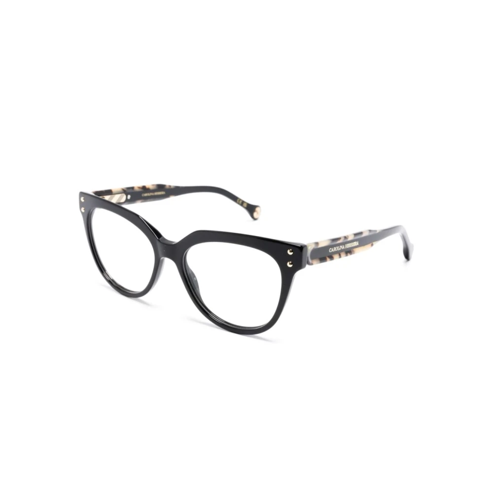Carolina Herrera Women's Black Glasses, 52 Mm, Optical Frame