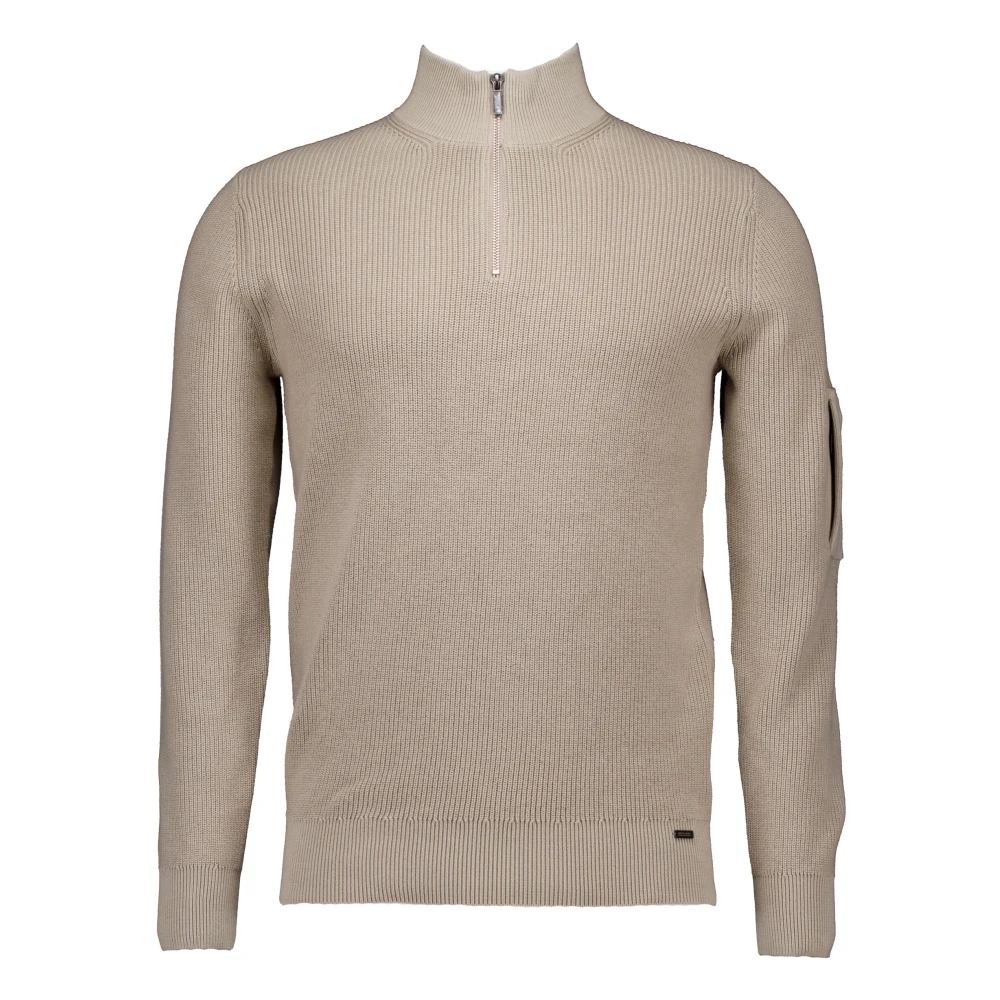 Gentiluomo Turtle Zip Sweater Kei Gray Heren