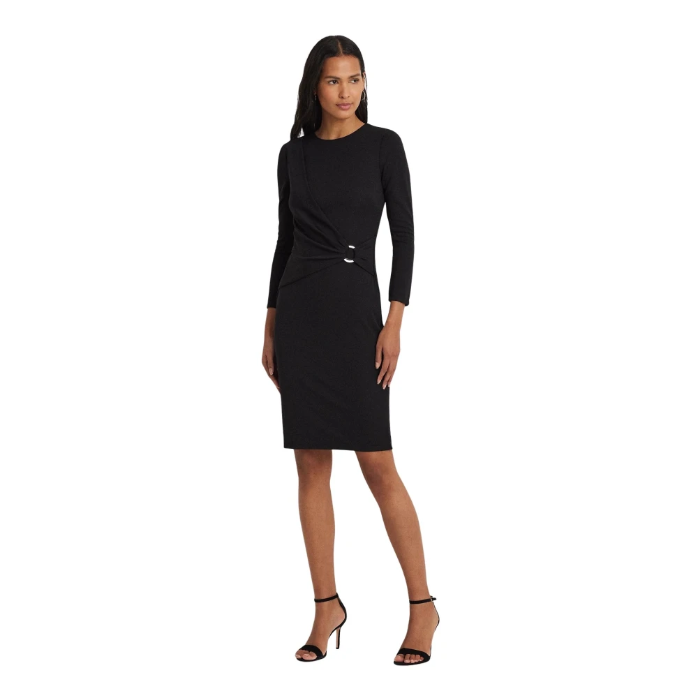 Ralph Lauren Jurk met elleboogmouwen Black Dames