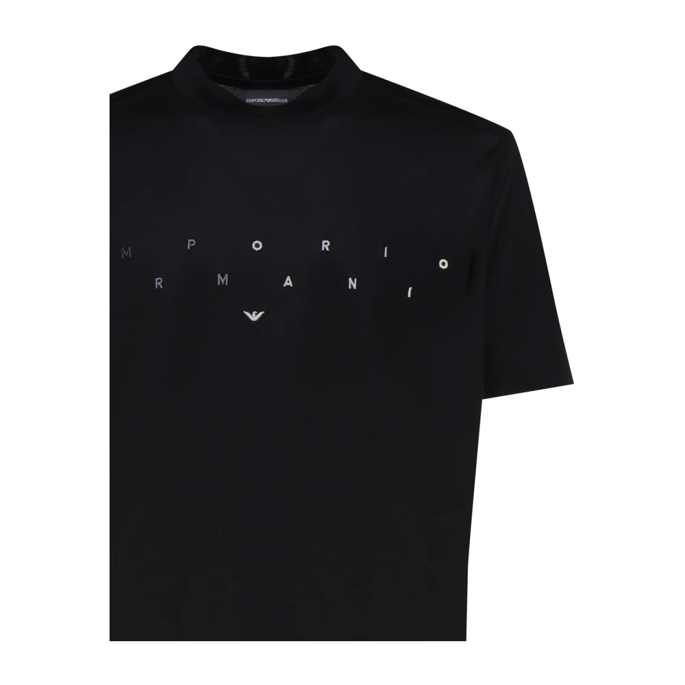 Emporio Armani T-Shirts Black Heren