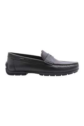 Geox® MONER W 2FIT: Mocasines De Cuero Negros Hombre