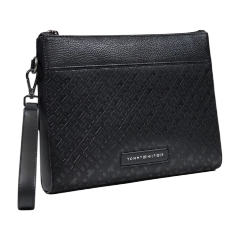 Tommy Hilfiger Heren Pochette en Beauty Collectie Black Heren