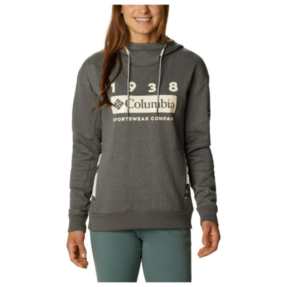 Columbia Dames Sweatshirt Gray Dames