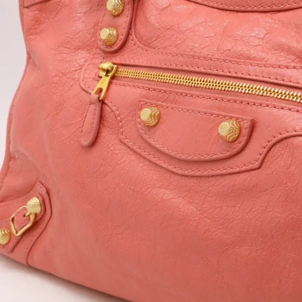 Balenciaga Vintage Pre-owned Leather balenciaga-bags Pink Dames