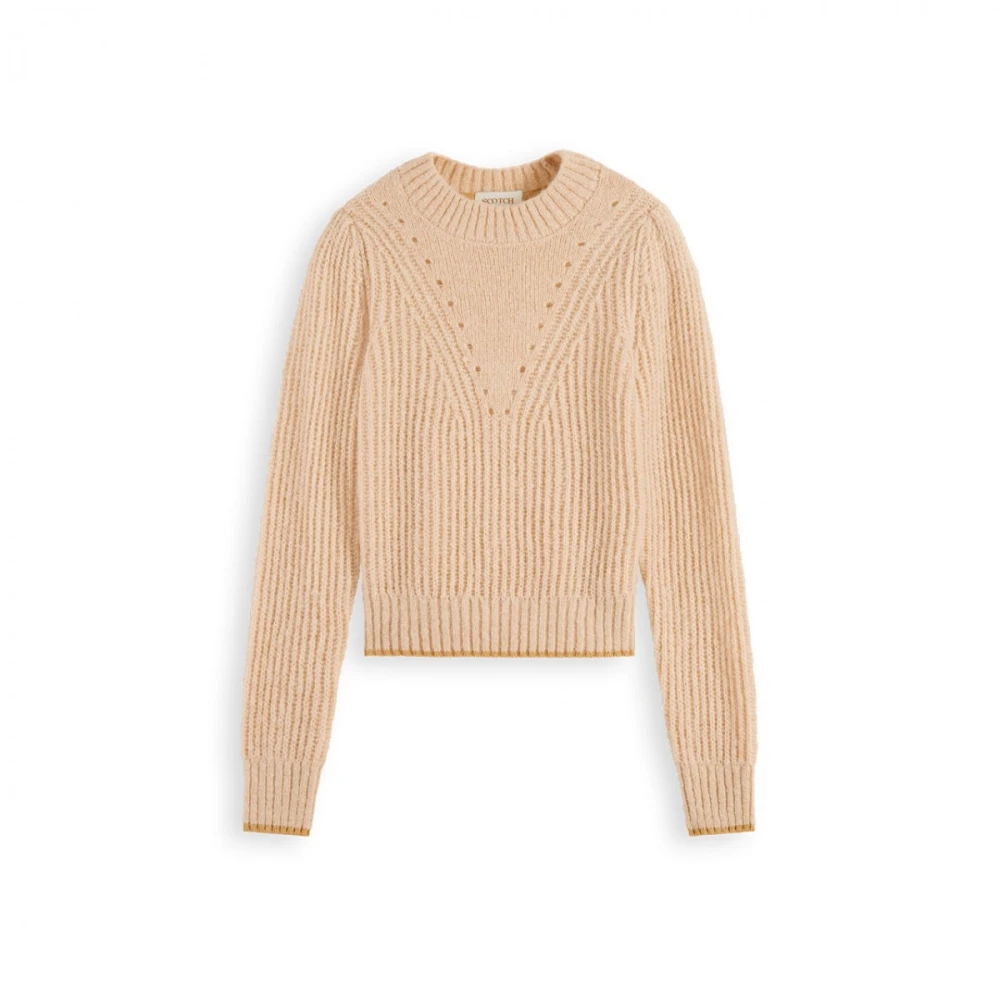 Knitwear > Round-neck Knitwear - - Scotch & Soda - Modalova
