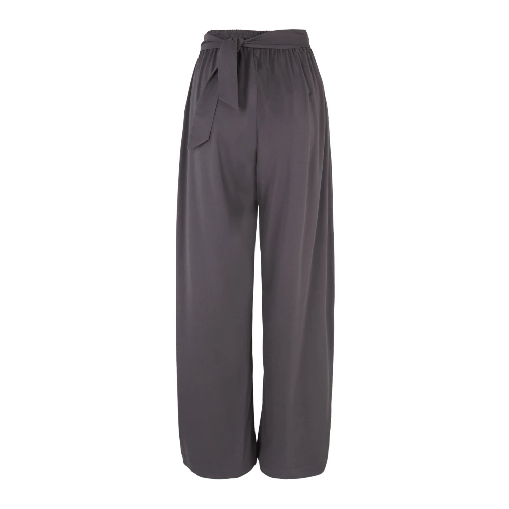 Cortana Kaz loodgrijze zijden broek Gray Dames