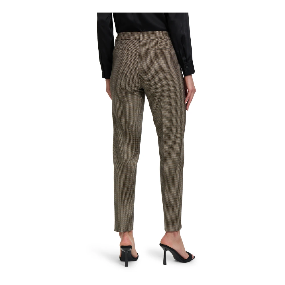 Betty Barclay Elegante Businessbroek met Plooi Black Dames