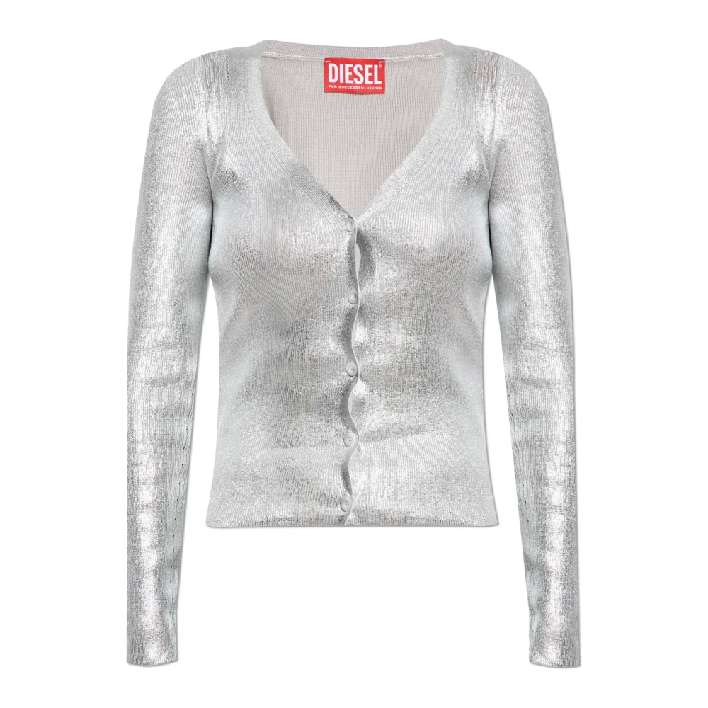 Diesel Cardigan M-Isotta Gray Dames