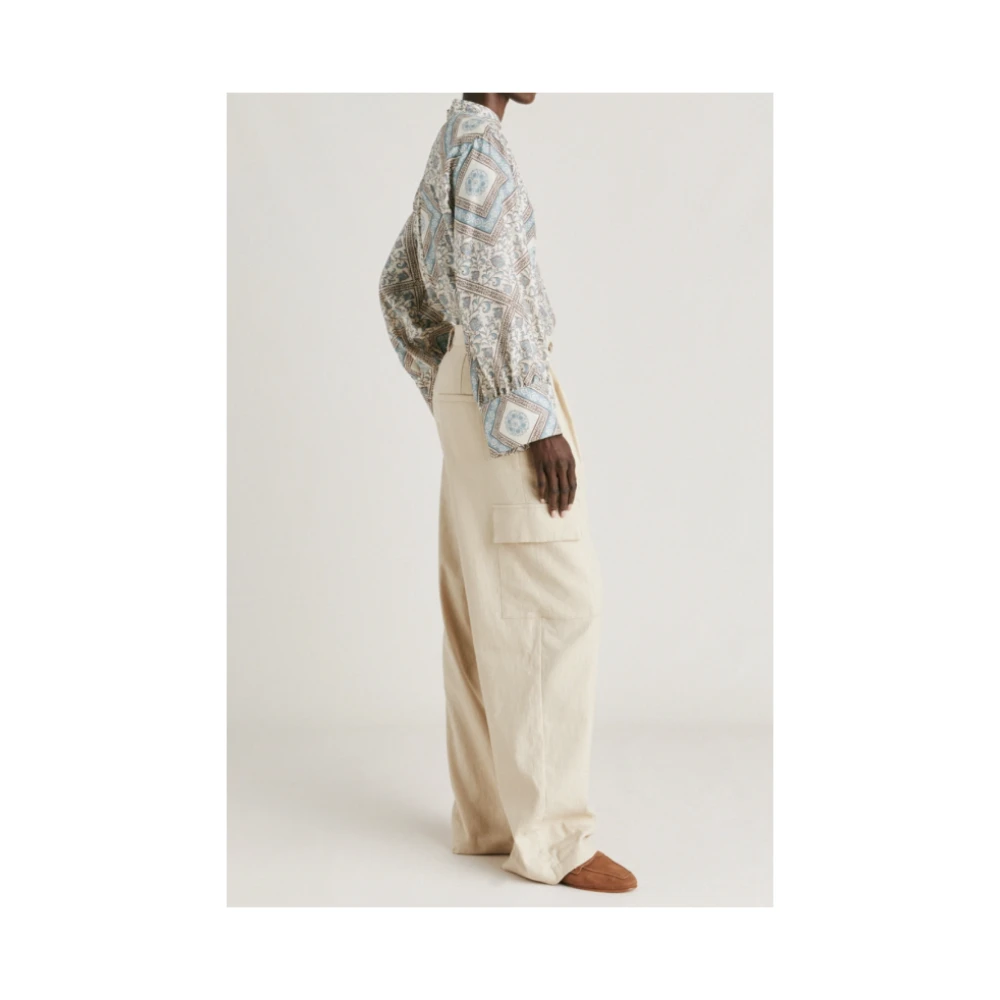 Momoni Trousers Beige Dames