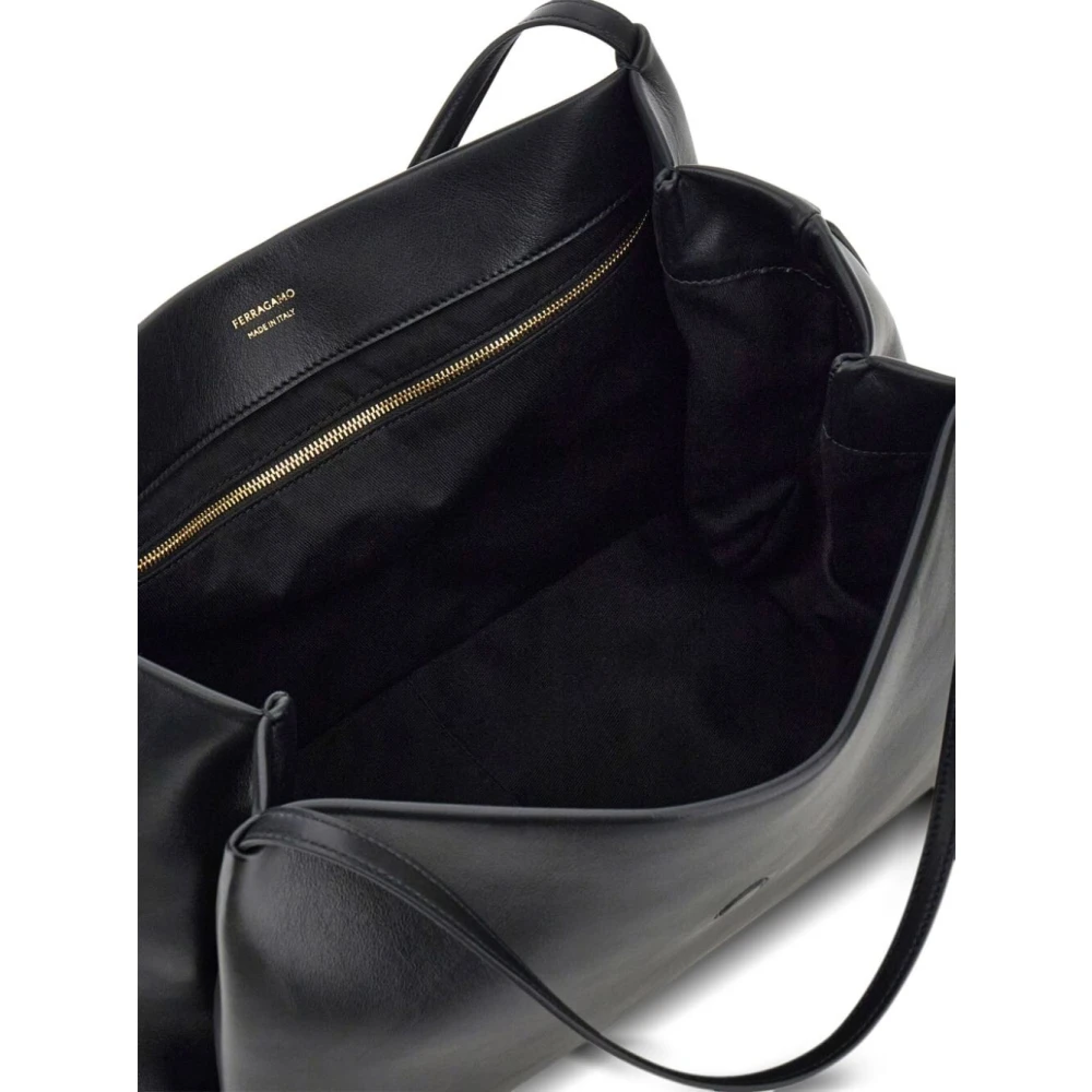 Salvatore Ferragamo Verhoog je stijl met Tote M Black Dames