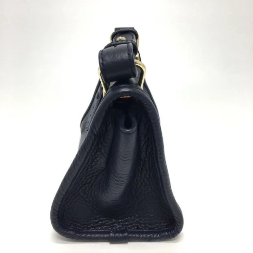 Bally Pre-owned Leather shoulder-bags Blue Dames