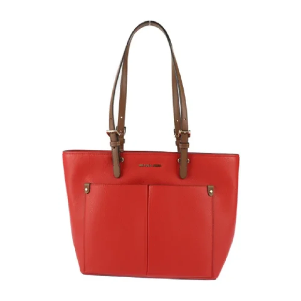 Michael Kors Pre-owned Leather shoulder-bags Red Dames