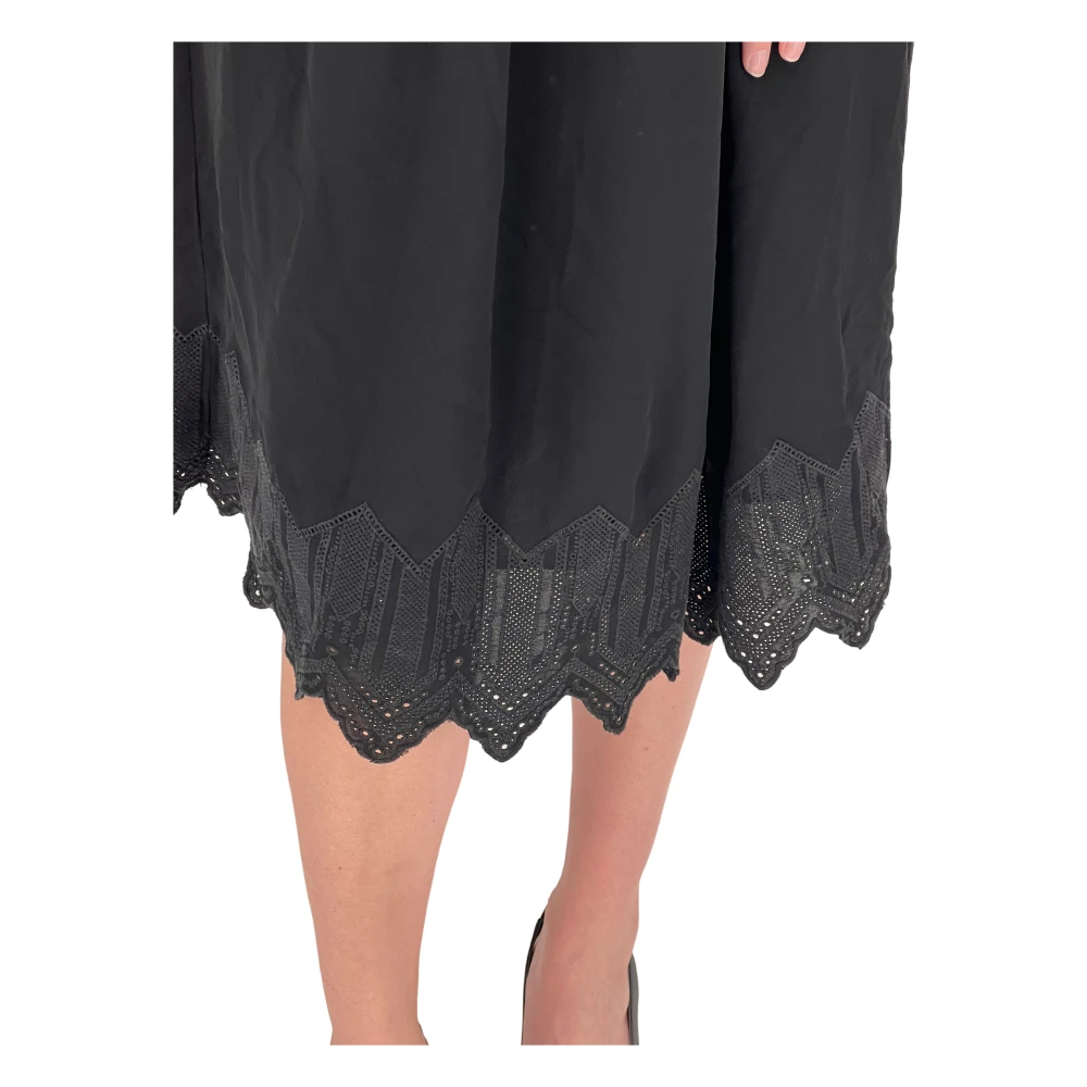 IRO Zwarte Kant Gelegenheidsjurk Black Dames