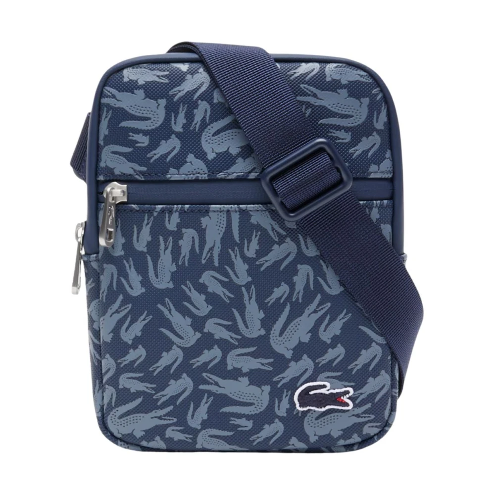 Lacoste Uomo Blu Borse, Taglia Unica, New,