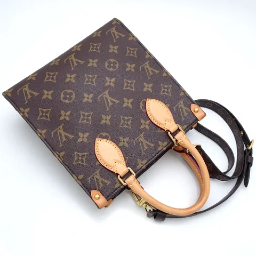 Louis Vuitton Vintage Pre-owned Canvas handbags Brown Dames