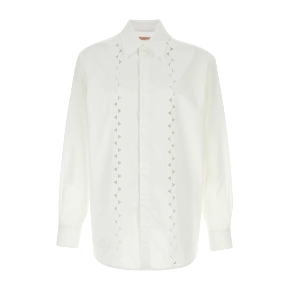 Valentino Garavani White Poplin Shirt - Male - Casual Shirts - L - Shirts
