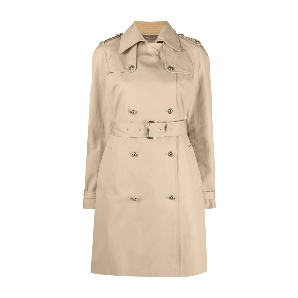Michael Kors Knie-lange trenchcoat Beige Dames