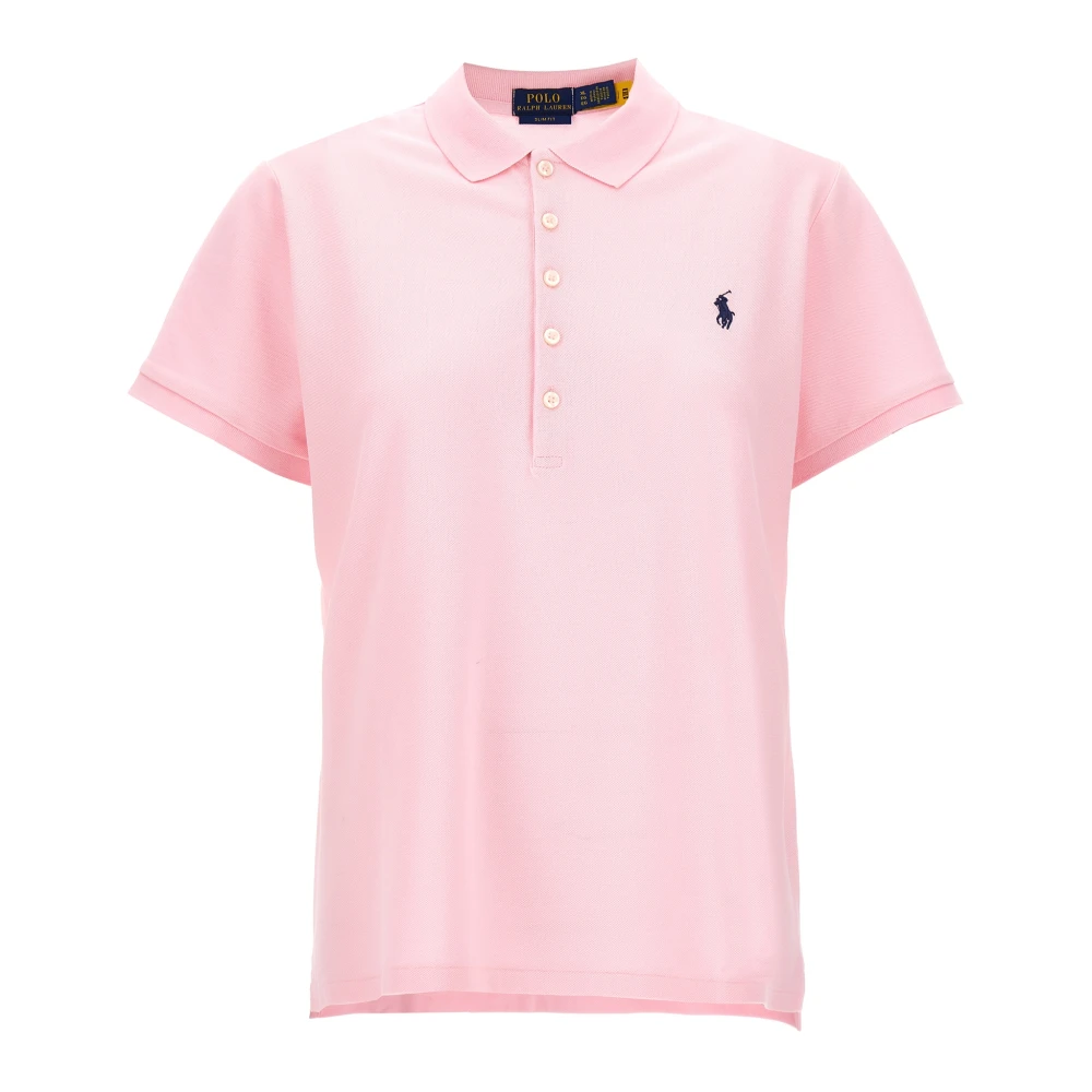 Polo Ralph Lauren Women's Pink Polo Shirts, Xl, Julie Polo Shirt