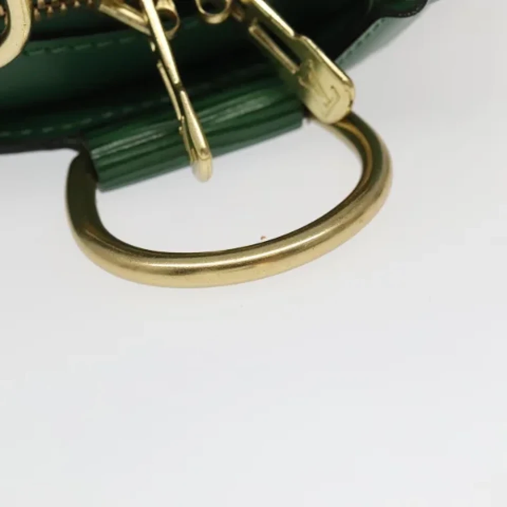 Louis Vuitton Vintage Pre-owned Leather backpacks Green Dames